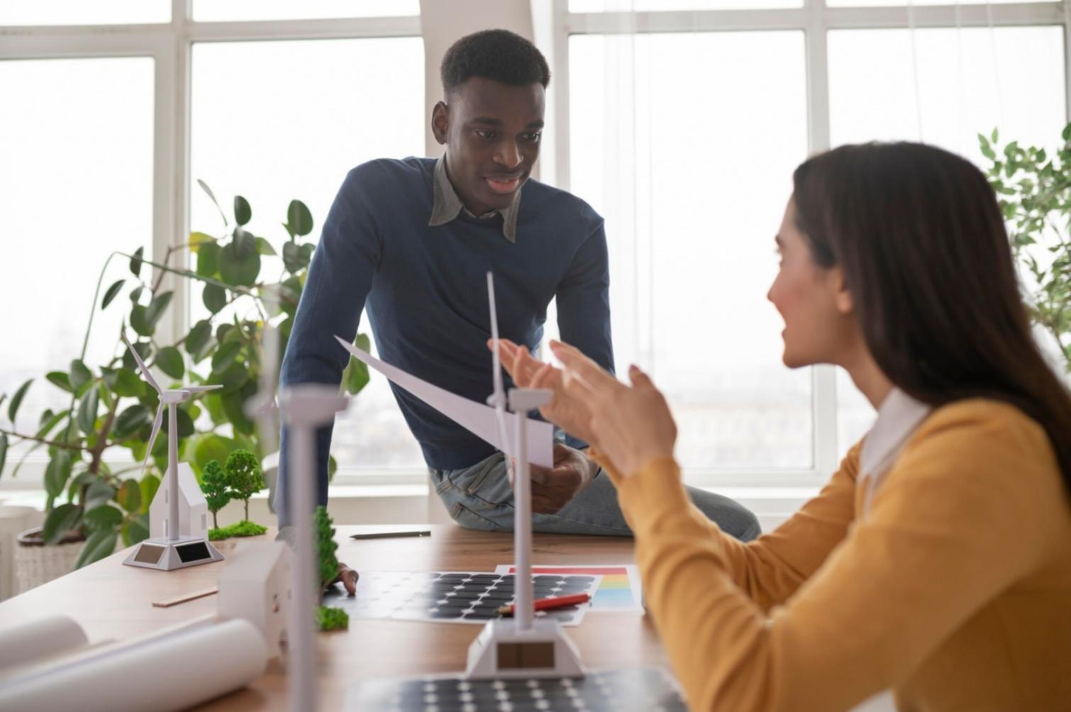 Professional finance consultation session